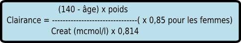 formule de Cockroft